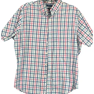 Photo of Croft & Barrow men's short sleeve shirt L size