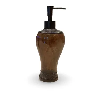 Photo of Vintage Chapel Hill Soap Dispenser and Toothbrush Holder Set