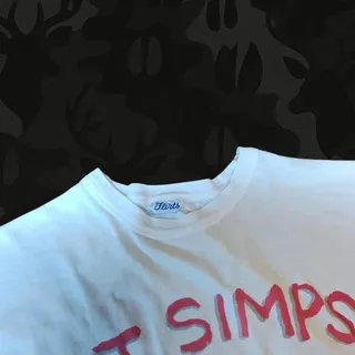 Photo of Vintage 1990 Bart Simpson Radical Dude T Shirt Flirts Size L