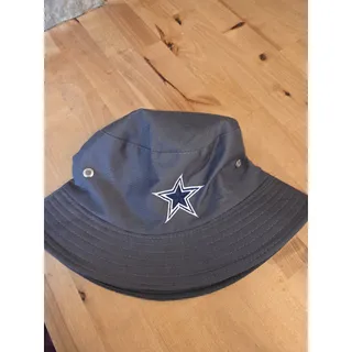 Photo of Dallas Cowboys Bucket Hat Grey/Blue Embroidered Star Logo Cotton Sun Day Cap Men