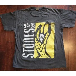 Photo of Vintage 1994 Rolling Stones Voodoo Lounge Tour T Shirt Brockum Made in USA XL