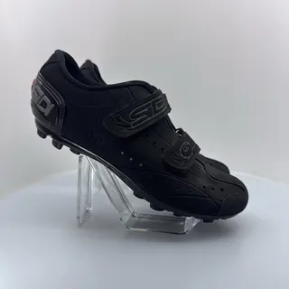 Photo of SIDI Vigo MTB Indoor Cycling Shoe Black EU 46 US Mens 11.5 SPD 2x Velcro Straps