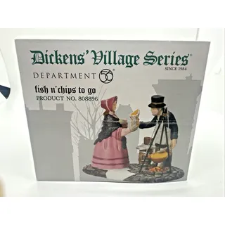 Photo of Department 56 Dickens Village Fish N Chips To Go Village Accessory