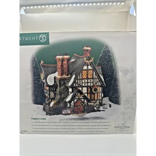 Photo of Dept 56 Dickens Village Staghorn Lodge 58445 Retired Original Box