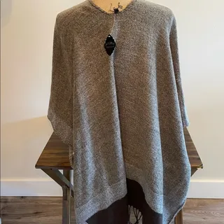 Photo of Jack & Missy Brown Woven Cape NWT