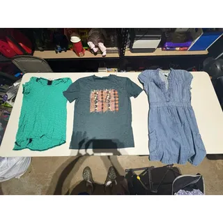 Photo of Lot of 28 Pieces of Women’s Clothing-Size L-Mixed Brands-Dresses,Nightgowns,ETC