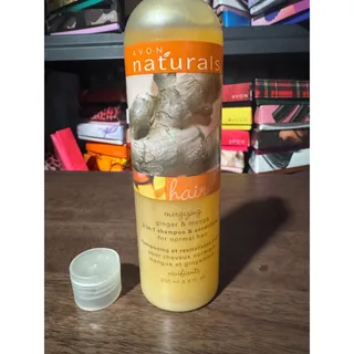Photo of Avon naturals energizing “ginger & mango” 2 in 1 shampoo & conditioner 8.4 fl oz