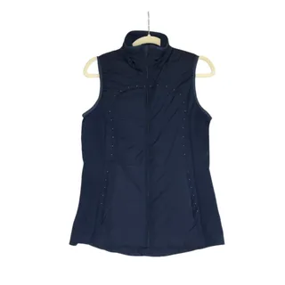Photo of LULULEMON Run For Cold Vest Sz 8 Blue Thermoregulation Athletic Everyday Travel