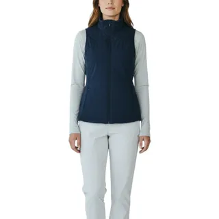 Photo of LULULEMON Run For Cold Vest Sz 8 Blue Thermoregulation Athletic Everyday Travel
