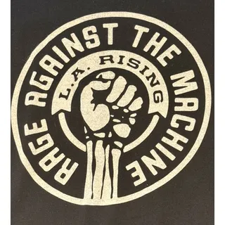 Photo of Rage Against The Machine LA Rising 2011 T-Shirt Tour Tee