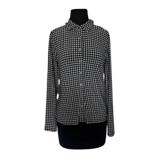 Photo of Tommy Hilfiger Black and White Houndstooth Button Up - S
