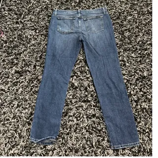 Photo of Joe's Dark Wash Distressed Boyfriend Slim Ankle Jeans - W32