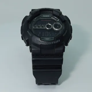 Photo of Casio G-Shock GD-100 Black Digital Watch 200M Water Resistant World Time