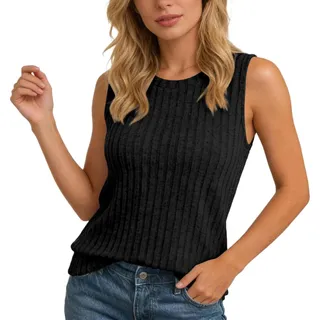 Photo of Zenana Women's Black Tank Top Basic Camisole NWT