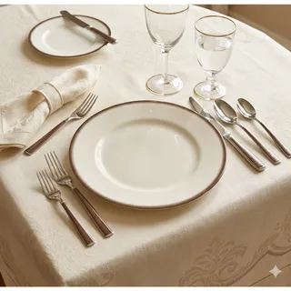 Photo of Vintage Wedgwood Silver Aster Salad Plates - Set of 6 - Fine Bone China 8 1/8”