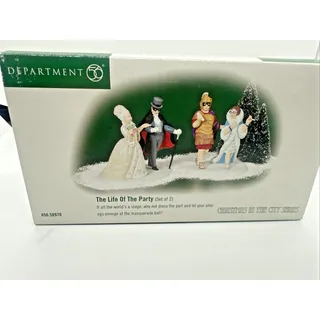 Photo of Dept 56 Christmas in the City Series The Life of the Party 58970