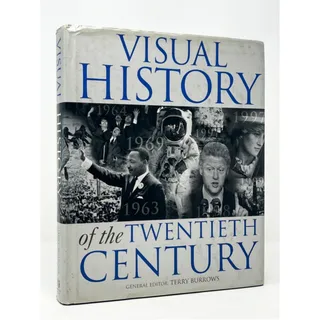 Photo of Visual History of the 20th Century Terry Burrows Hardcover 576 Pages Book