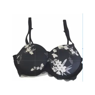 Photo of Auden Floral Daydream Light Lift Lace Demi T-Shirt Push Up Bra 32C