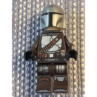 Photo of Lego Stars The Mandalorian/ Din Djarin / Mando Minifigure #sw1519 Set #75444 New