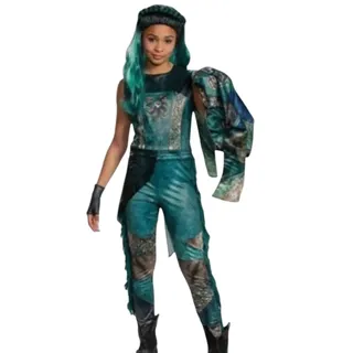 Photo of Disney Descendants 3 Deluxe Uma Jumpsuit Costume Size 7/8