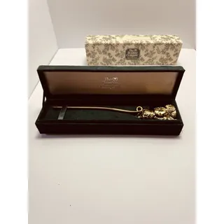 Photo of The Bombay Company Godinger Nutcracker Candle Snuffer Gold-Tone Metal Decor