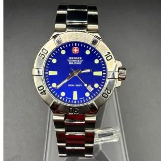 Photo of Wenger Swiss Military 79178 SeaForce Blue Dial 41mm Swiss Dive 200M Discontinued