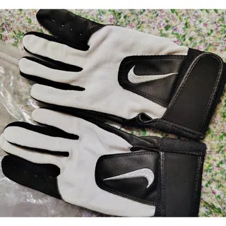 Photo of Nike Keystone Genuine Goatskin Leather Baseball Batting Gloves Adult Small NWT