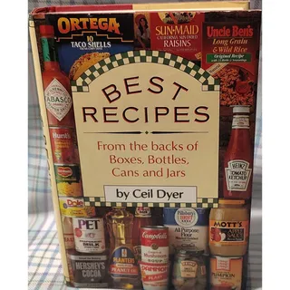 Photo of 1989 Best Recipes From the Backs of Boxes Bottles Cans by Ceil Dyer Hardcover