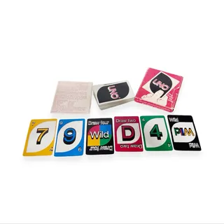Photo of Vintage 1973 UNO Card Game International Games Complete 108 Cards Rules Box