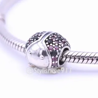 Photo of Authentic PANDORA Sparkling Ladybug Charm - 791484CFR