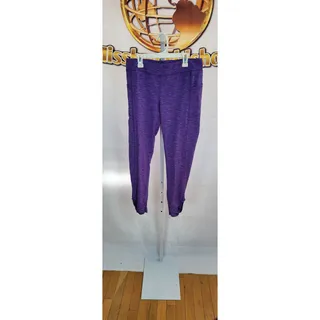 Photo of Lands End Purple Active Crop Yoga Pants Size XL