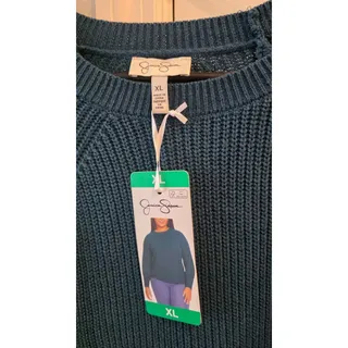 Photo of NWT Jessica Simpson Knit Women's Sweater -Size XL - Green