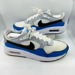 Photo of Nike Air Max SC Summit White Blue Sneakers CW4555-117 | Men's Size 8 US | EUC