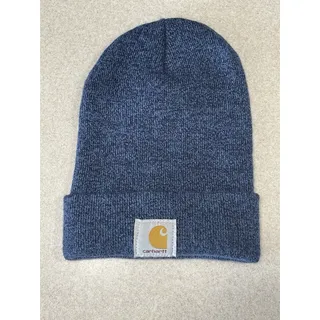 Photo of Carhartt Blue Winter Cuff Beanie Hat/Cap - Adult Men’s/Women’s One Size