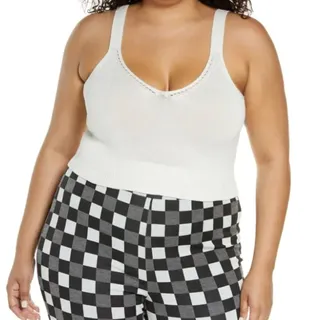 Photo of Bp. Everyday Sweater Tank in White, Size 2X