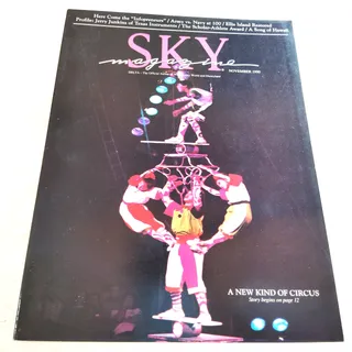 Photo of Delta SKY Magazine - November 1990 - Vintage In-Flight Travel & Lifestyle
