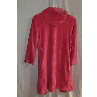 Photo of Joe Boxer Hooded Pink Fox Bath Robe Size Large