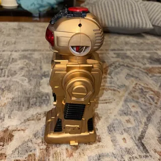 Photo of Magic Mike II 2002 Model-B Robot – Gold – Hong Kong – Smoking Toy – 1984 As is