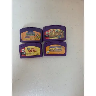 Photo of Leapfrog LeapPad Interactive Game Cartridges Bundle of 4 Games