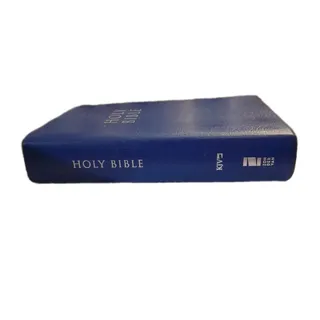 Photo of Zondervan Holy Bible King James Version 2002 Blue Softcover English KJV