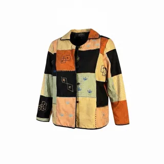 Photo of Vintage Alex Kim Appliqued Floral Design Jacket Long Sleeve Large Witchy, Fall