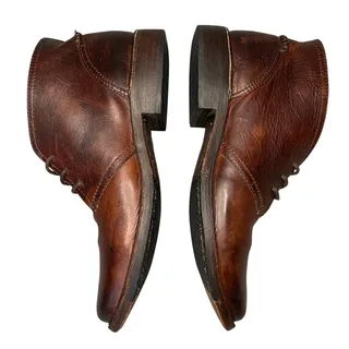 Photo of Frye Chukka Boots Men Sz 9 Brown Leather Lace Up 