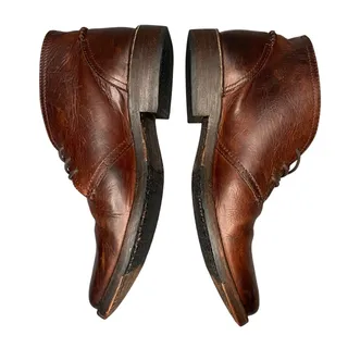 Photo of Frye Chukka Boots Men Sz 9 Brown Leather Lace Up 