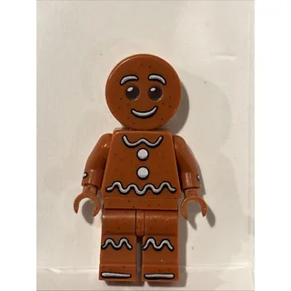 Photo of Lego Gingerbread Man #hol115 Dark Orange Set #5005156