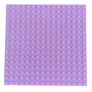Photo of LEGO Lavender Purple Baseplate 16x16 Building Plate Purple Baseplate LEGO Friends City Building Plate Pin Board Classic LEGO Building Piece Part