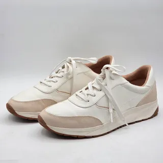 Photo of Soul Naturalizer Shay Wide Width Sneakers Womens 11W White Beige Comfort Lace Up