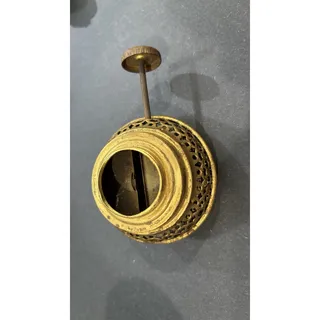 Photo of Antique Edward Miller The Solar E.M. & Co Brass Oil Lamp Burner Parts 1880s