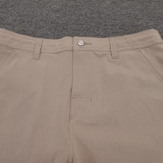 Photo of PrAna Hybridizer Shorts Mens 34 Beige Chino 8 Inseam Stretch Outdoor Travel