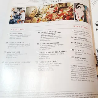 Photo of Delta Sky Mag - December 1991 - Asian Celebrations, Holidays Around the World