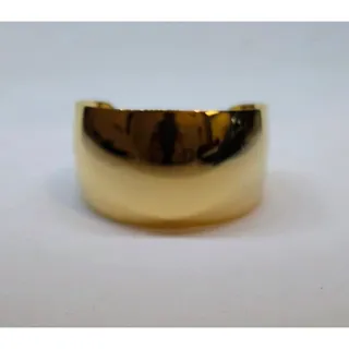 Photo of Vintage Park Lane "Bold Beauty" Wide Gold Tone Cuff Bracelet NOS NEW